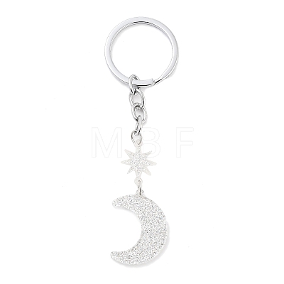 Stainless Steel Keychains KEYC-L030-01P-04-1