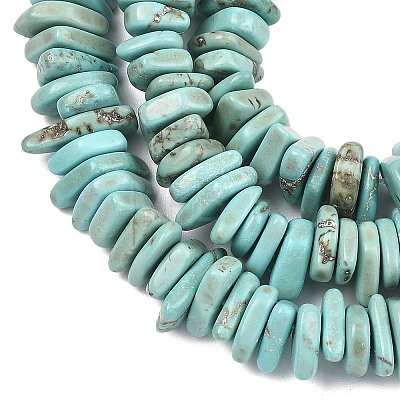 Natural Howlite Beads Strands X-G-A302-A01-03-1