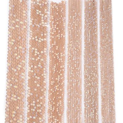 Transparent Glass Beads Strands EGLA-A044-T1mm-MB20-1