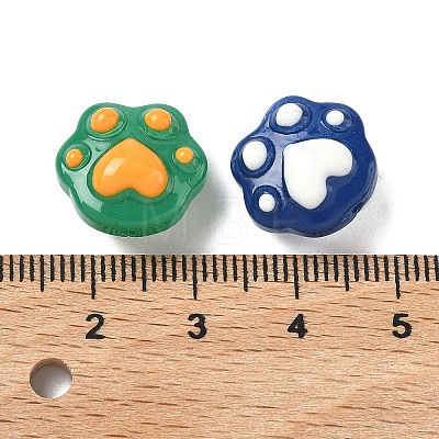 Handmade Glass Enamel Beads GLAA-K070-08-1