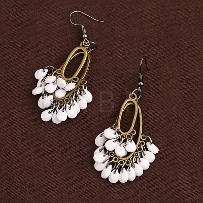 Bohemian Alloy Chandelier Earrings WG8E5F2-01-1