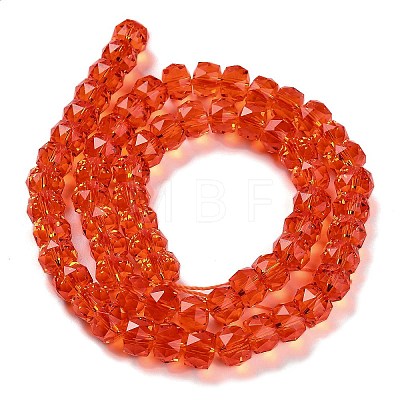 Transparent Glass Beads Strands EGLA-K071-01D-1