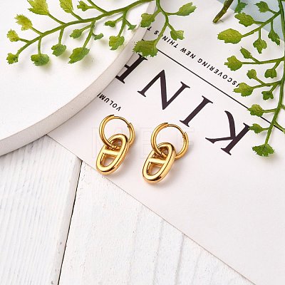 Soda Pull Tab Earrings X-EJEW-JE04390-1