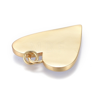 Brass Enamel Pendants X-KK-M205-13G-08-1