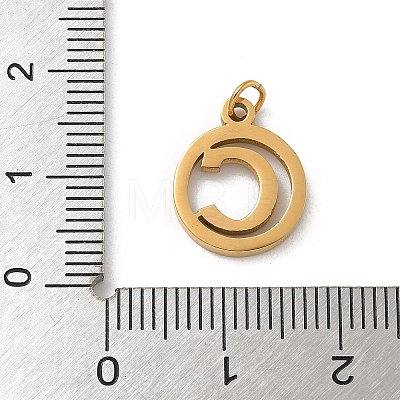 304 Stainless Steel Charms
with Jump Ring LS-STAS-R001-02G-C-1