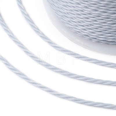 Round Waxed Polyester Cord X-YC-G006-01-1.0mm-33-1