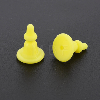 Silicone Ear Nuts SIL-N004-09-B04-1