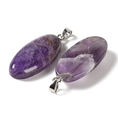 Natural Amethyst Pendants GG-CBACB71-01P-02-1