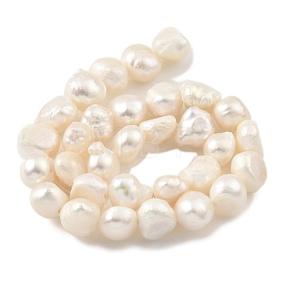 Natural Cultured Freshwater Pearl Beads Strands PEAR-A006-04A-1