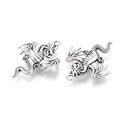 Tibetan Style Alloy Pendants TIBEP-T054-08AS-1