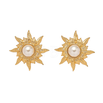 Sunflower Alloy Stud Earrings JU5633-1