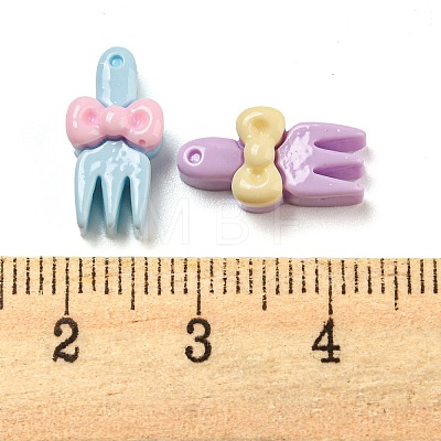 Tableware Opaque Resin Decoden Cabochons RESI-C046-09-1
