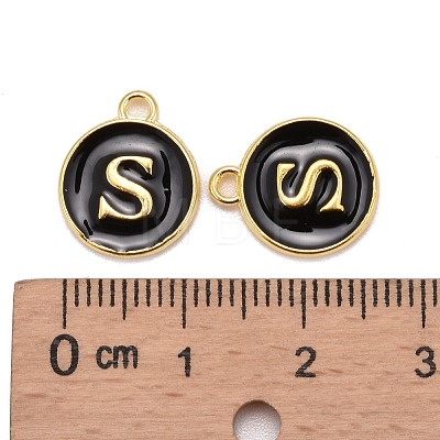 Golden Plated Alloy Charms ENAM-S118-02S-1