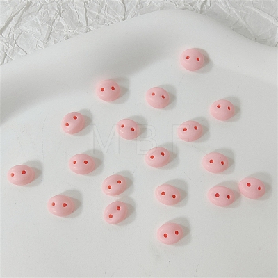 Oval Plastic Craft Pig Nose PW-WG82502-01-1