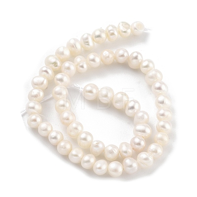 Natural Cultured Freshwater Pearl Beads Strands PEAR-C003-07D-1