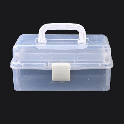 Rectangle Portable PP Plastic Storage Box CON-D007-01A-1