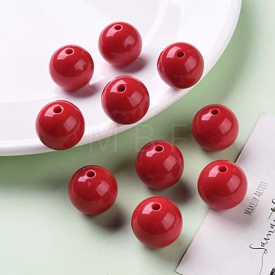 Opaque Acrylic Beads MACR-S370-C20mm-A14-1