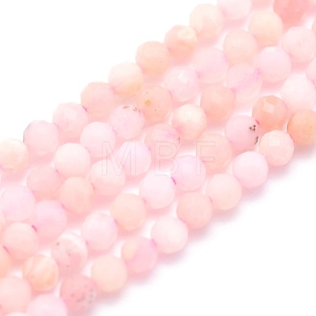 Natural Pink Opal Beads Strands G-O166-20-2mm-1