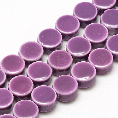 Handmade Porcelain Beads PORC-S496-B14-8mm-1
