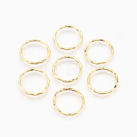Tibetan Style Linking Rings LS-PALLOY-A017-AG-LF-1