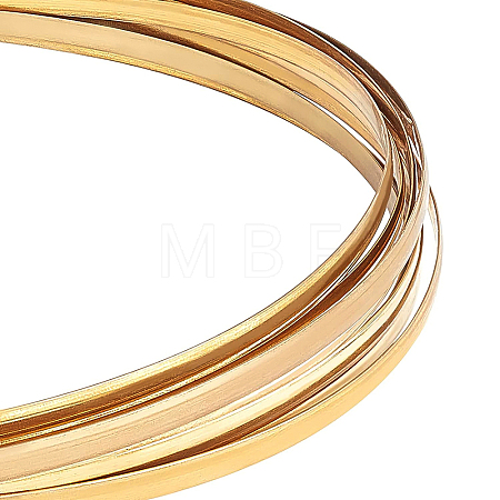 Half Round Brass Wire for Jewelry Making CWIR-WH0003-02-B-1