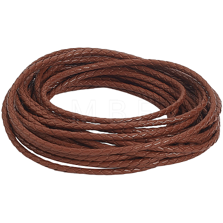 5M Round Braided Cowhide Letter Cord WL-GF0001-34A-02-1
