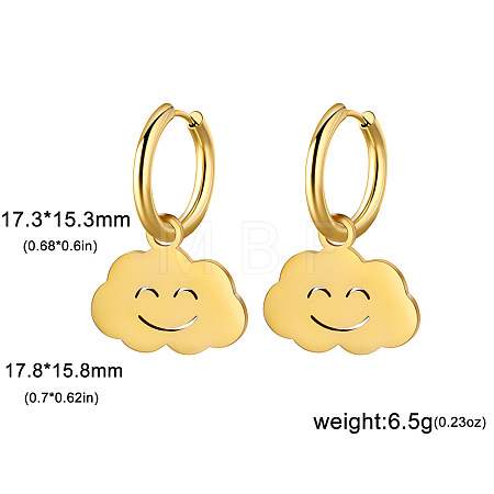 304 Stainless Steel Hoop Earrings FS-WG6A0FB-02-1