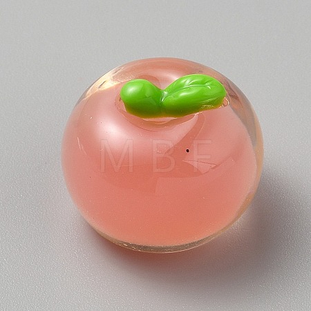 Fruit Transparent Resin Cabochons CRES-CJC0009-13D-1