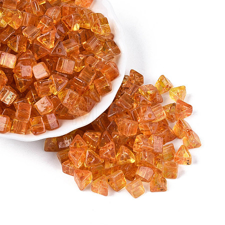 Picasso Transparent Glass Beads SEED-Q039-02M-1