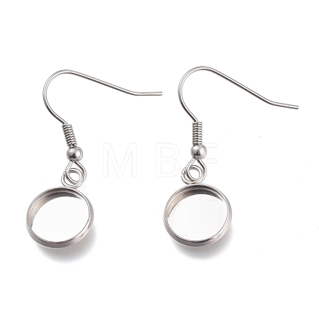 Tarnish Resistant 304 Stainless Steel Earring Hooks STAS-H114-09P-1