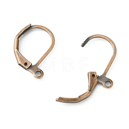 Brass Leverback Earring Findings EC223-R-1