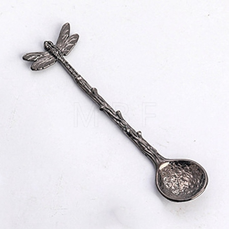 Alloy Coffee Tea Spoon AJEW-H145-90B-1