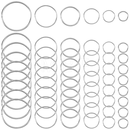 Iron Open Jump Rings FIND-SP0002-63A-1