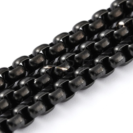 304 Stainless Steel Box Chains CHS-B001-01EB-1