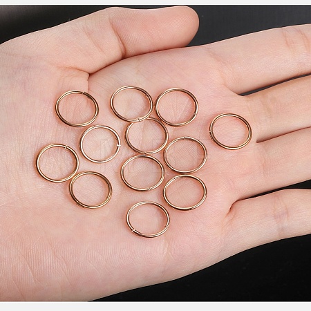 316L Surgical Stainless Steel Hoop Cartilage Earrings WGB51CA-71-1
