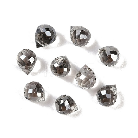 Electroplate Glass Beads EGLA-C008-01A-PL03-1