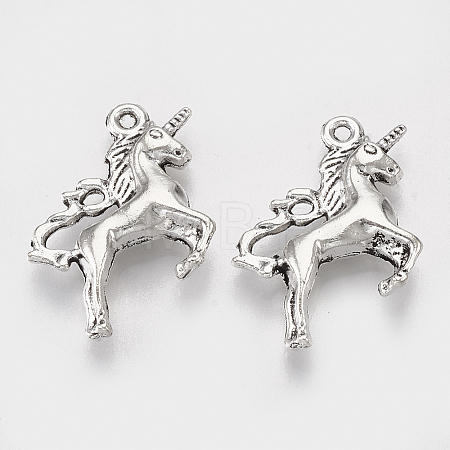 Tibetan Style Alloy Pendants LS-TIBEP-T052-28AS-RS-1