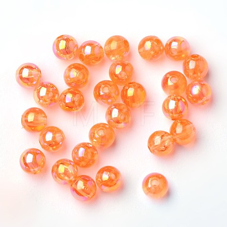 Eco-Friendly Transparent Acrylic Beads PL733-16-1