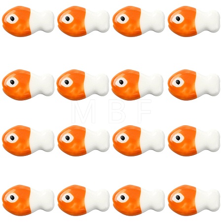 16Pcs Handmade Porcelain Ceramic Beads PORC-FS0001-68A-1