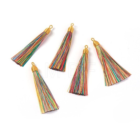 Nylon Tassel Big Pendants FIND-F008-F19-1