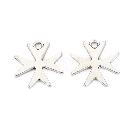 Tibetan Style Alloy Pendants PALLOY-N160-40AS-1