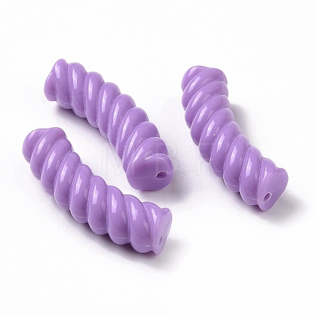 Opaque Acrylic Beads OACR-A016-03J-1