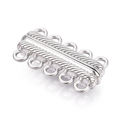 Brass Magnetic Clasps KK-Q074-03P-1