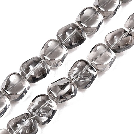 Electroplate Glass Beads Strands EGLA-N012-07Q-1