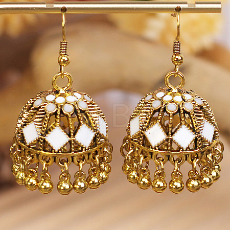Bohemian Alloy Enamel Chandelier Earrings FS-WG337F9-05-1