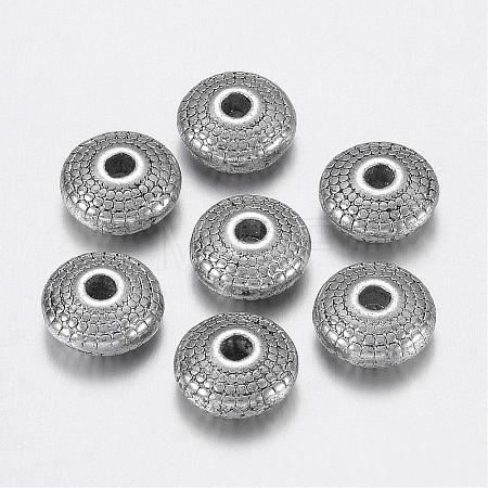 Tibetan Style Alloy Spacer Beads X-LF0391Y-1