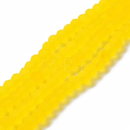 Transparent Glass Beads Strands EGLA-A034-T3mm-MD17-1