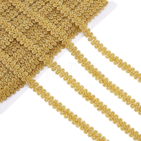 Polyester Trim Sewing Lace OCOR-WH0003-087-1