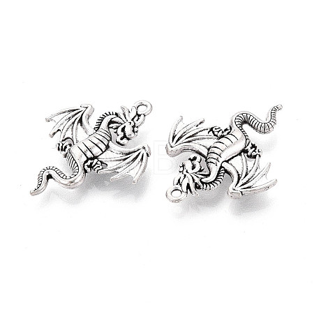 Tibetan Style Alloy Pendants TIBEP-T054-08AS-1