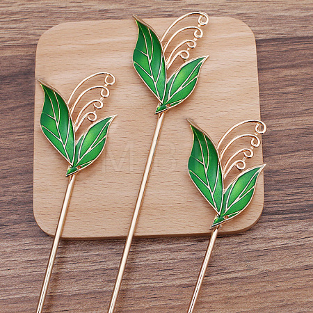 4 Loop Iron Hair Stick Finding OHAR-PW0001-303B-01-1